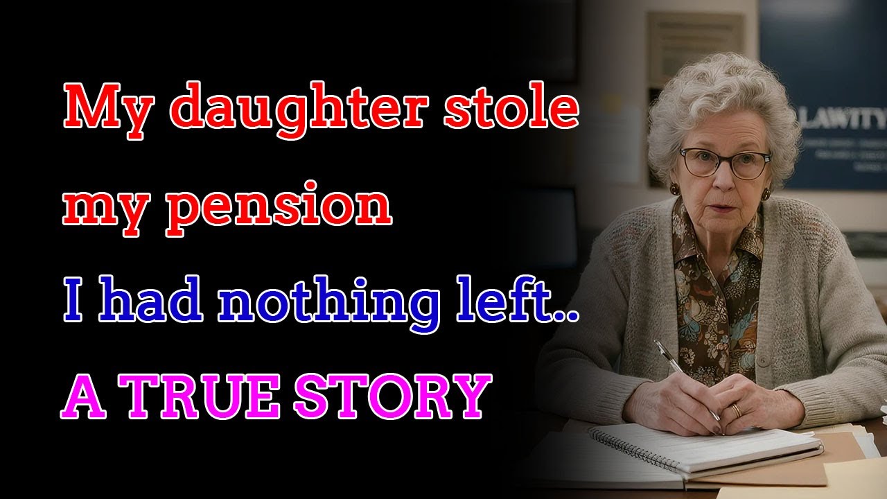 A TRUE STORY ABOUT THIS ELDERLY MOTHER 👵 💔 My daughter stole my pension, I had nothing left..