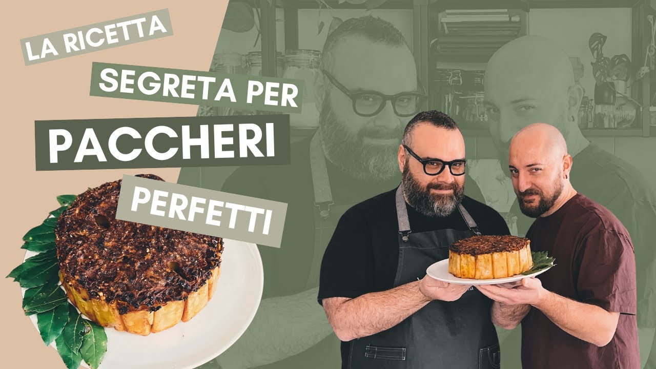PACCHERI IN PIEDI: la ricetta SEGRETA che devi ASSOLUTAMENTE PROVARE!