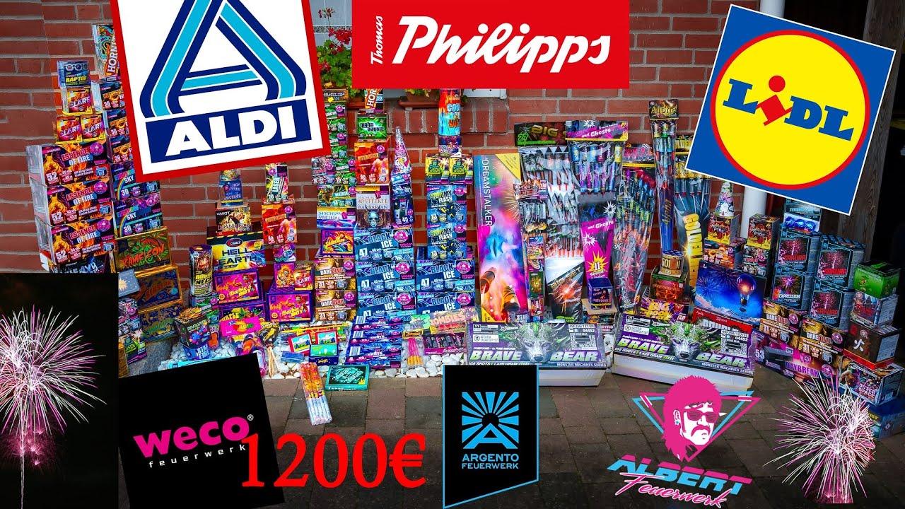 1200€ SILVESTER FEUERWERK EINKAUFSTOUR 2024/2025 🎆🔥