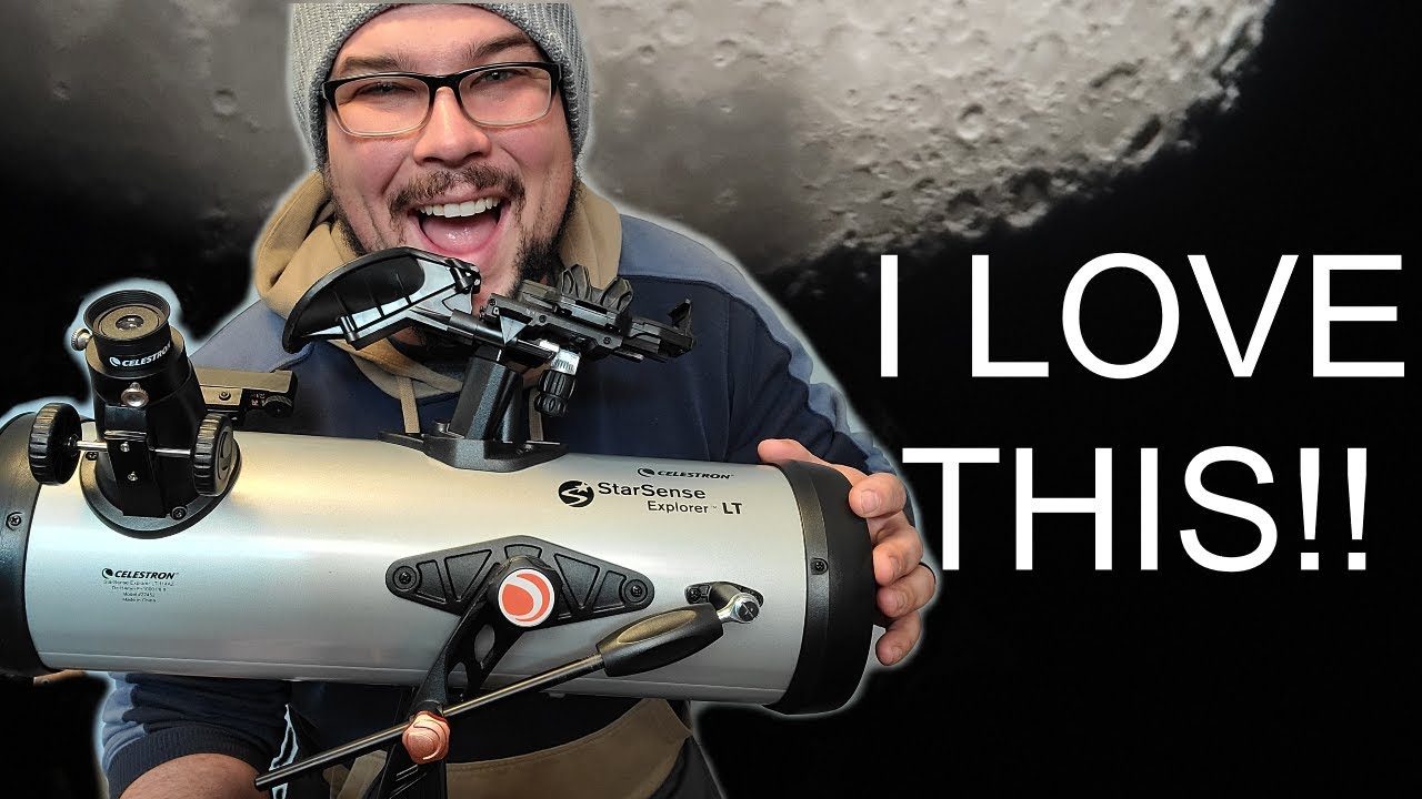 It's just AWESOME! Celestron StarSense Explorer Telescope