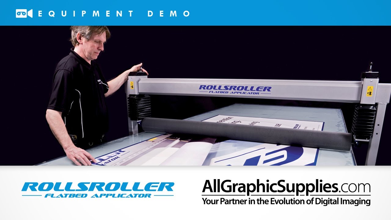 RollsRoller Demo: Application Tape - All Graphic Supplies