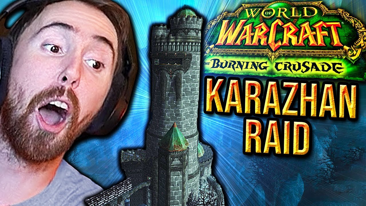 Karazhan! Asmongold Raids in The Classic TBC Beta