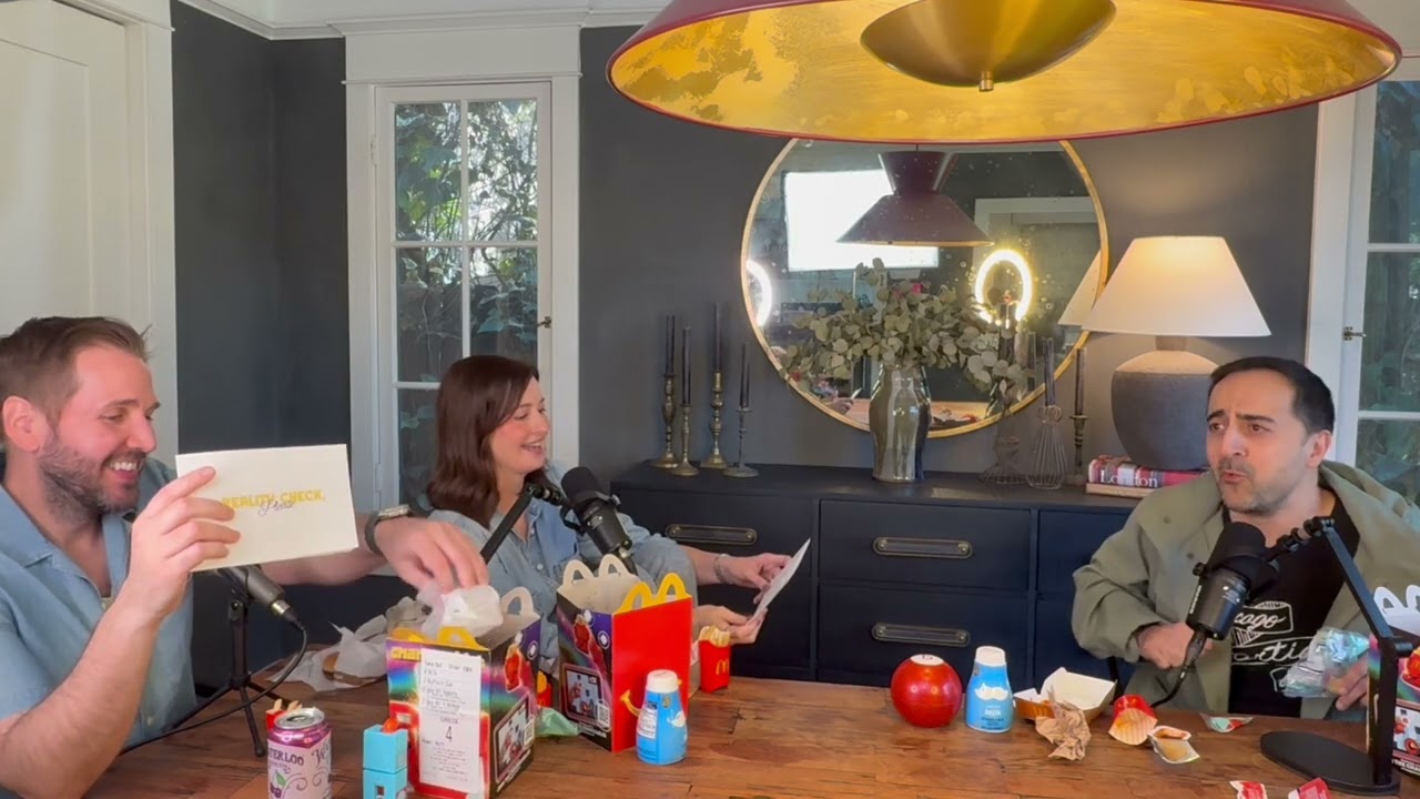 Amir Talai (Alastor from Hazbin Hotel) Checks In! #hazbinhotel #alastorhazbinhotel #rhobh