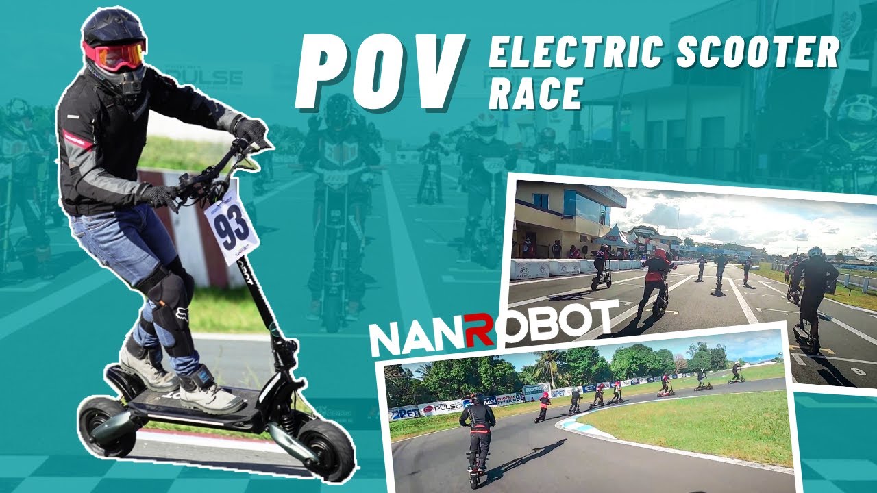 Stand Up Scooter Electric Race Philippines | Skooter Trade Nanrobot D6+ | MotoIR Shakedown