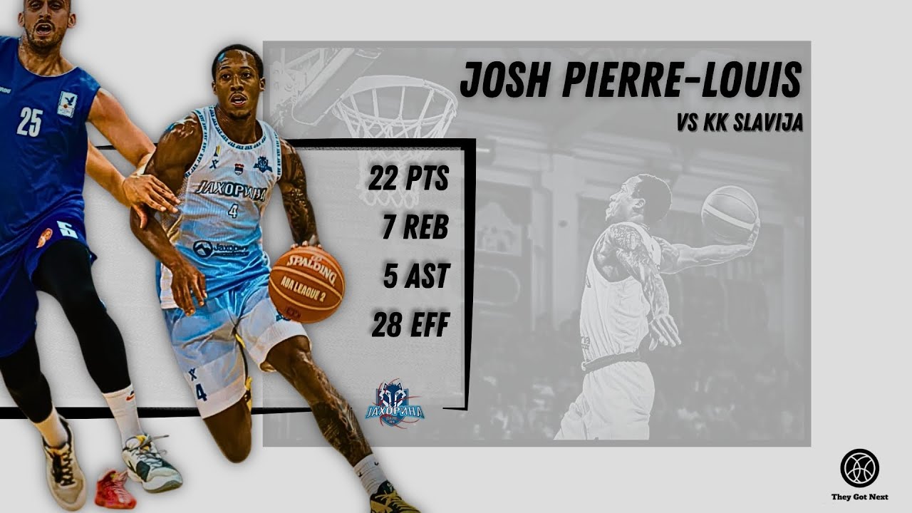 Josh Pierre-Louis | 22 PTS, 7 REB, 5 AST, 3 STL | KK Jahorina vs Slavija (Bosnia Division I 2025–26)