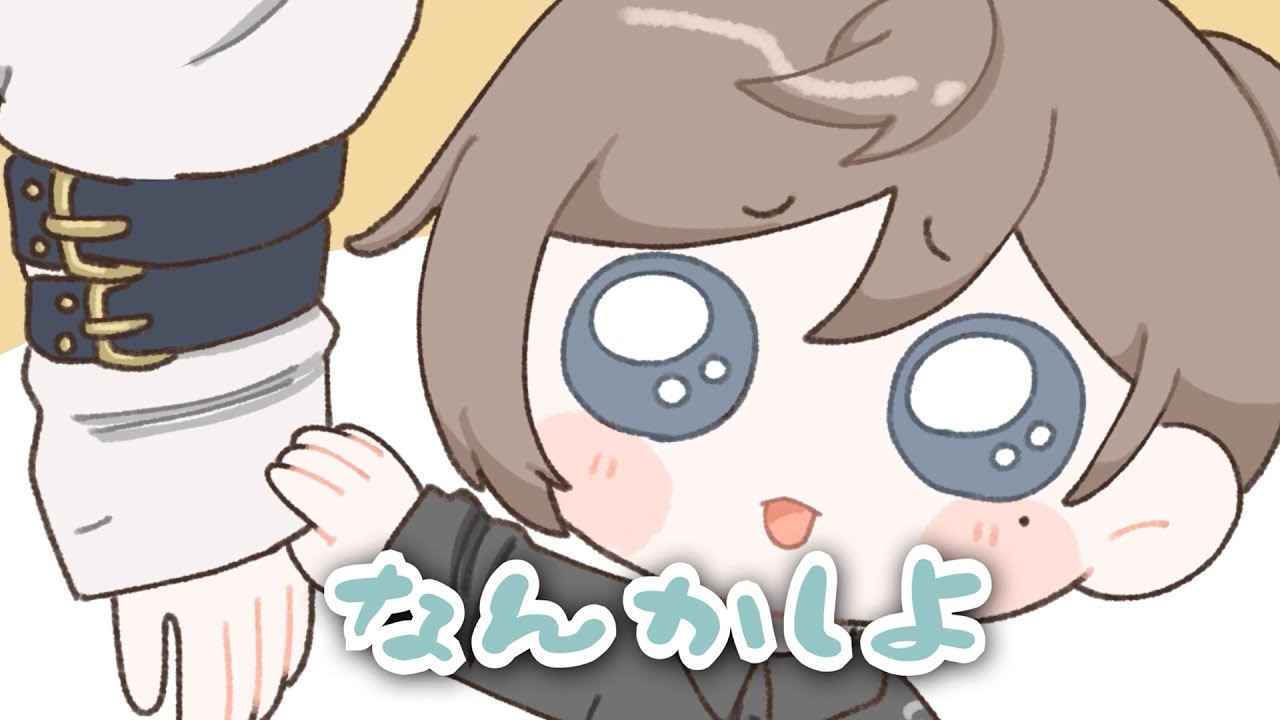 【手描き】七次元生徒会の誕生秘話を教えてくれる緑仙【にじさんじ/叶/緑仙】