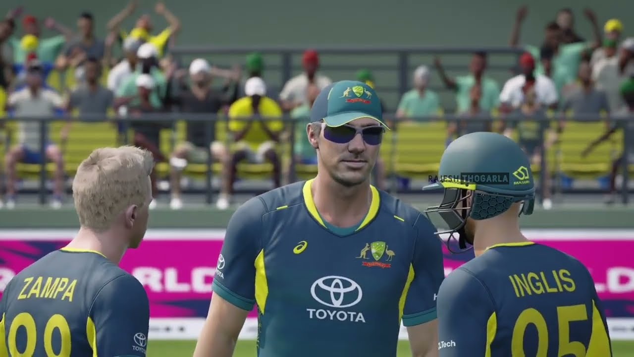 #T20WORLDCUP2024 (SUPER8 - MATCH 44) SOUTH AFRICA VS AUSTRALIA (Group1) - #Cricket24 @RajeshThogarla