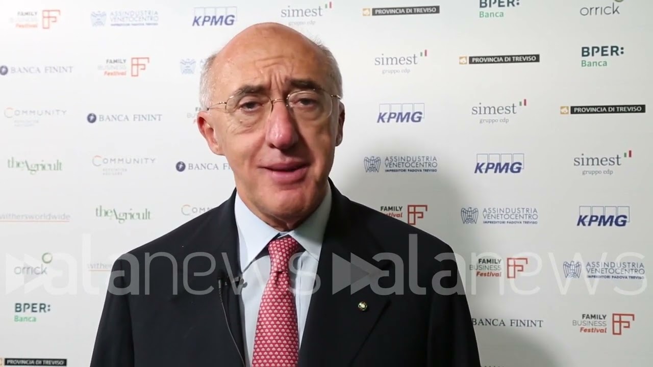 Enrico Marchi (presidente Banca Finint): azienda familiare è base del tessuto civile