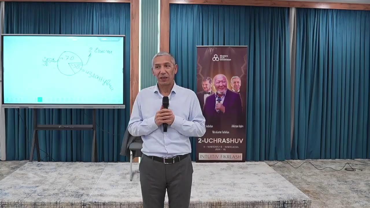 Bepul masterklass (Dori darmonsiz sog'liqni tiklash)