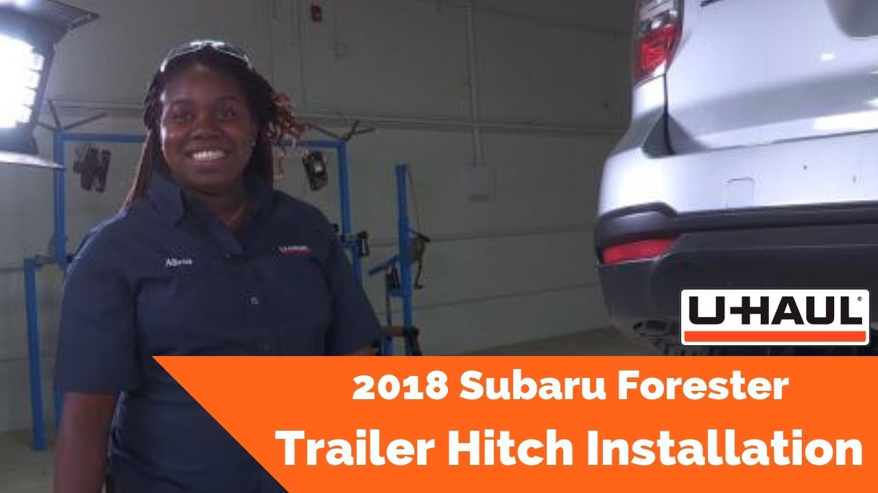 2018 Subaru Forester Trailer Hitch Installation