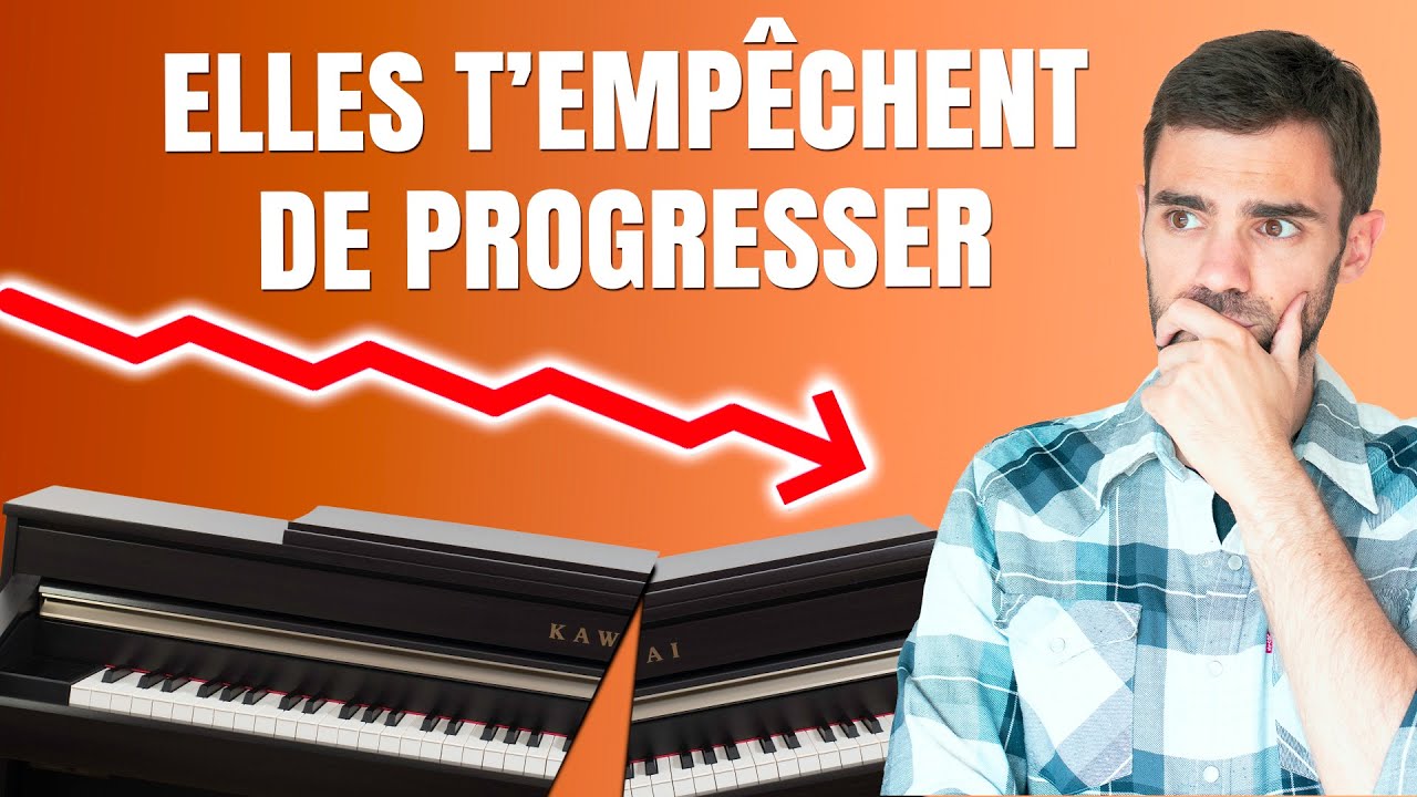 Les 5 ERREURS qui BLOQUENT ta PROGRESSION au Piano 😞