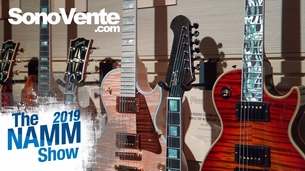NAMM19 - Visite du stand Gibson  - SonoVente.com (FR)