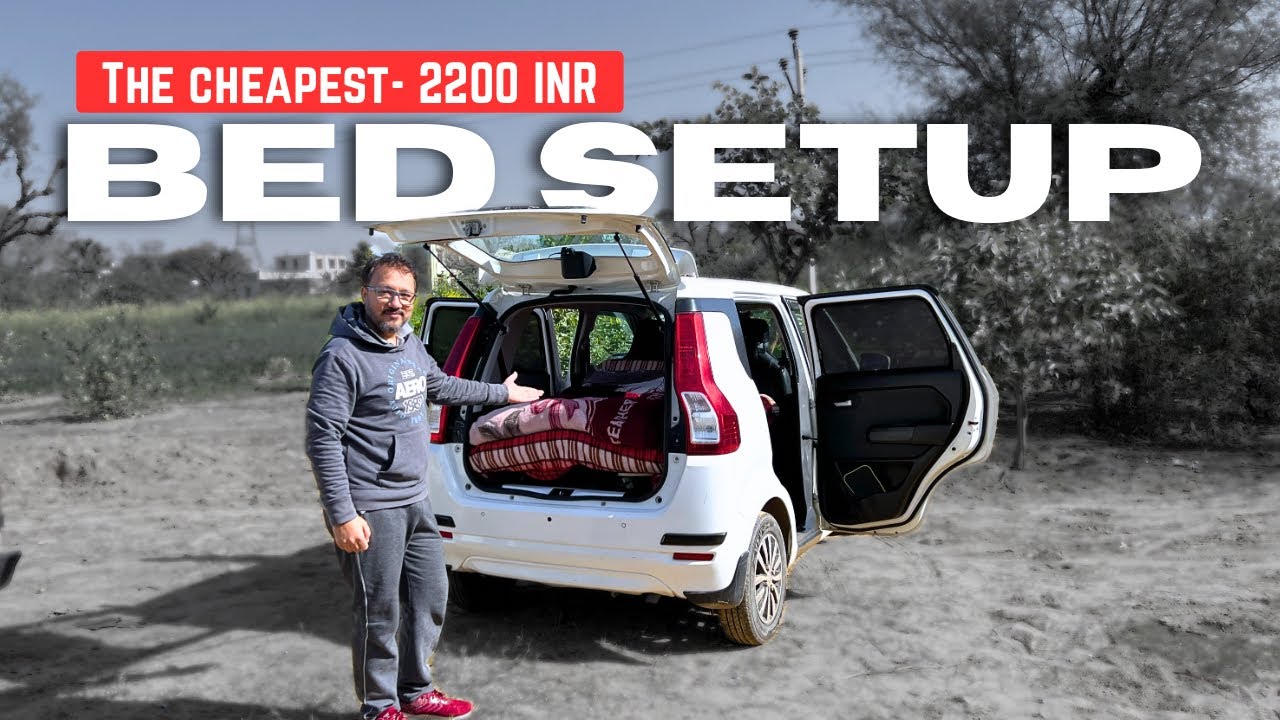 How to Make the PERFECT Car Camping Bed Setup || Car Camping Setup🚗