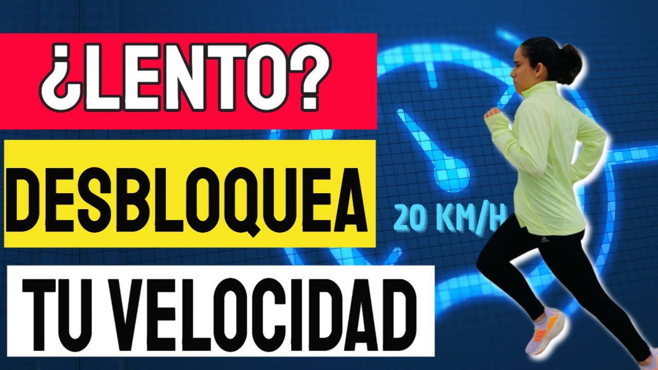 NO Eres LENTO: 3 Entrenamientos para CORRER MÁS RÁPIDO 🏃🏽⚡