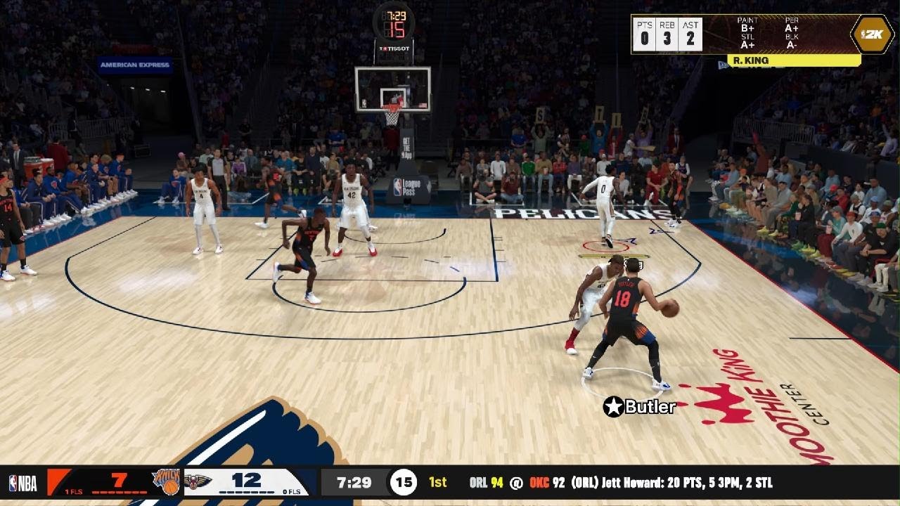 NBA 2K26 Pelicans rebuild year 8 game 70 pelicans knicks