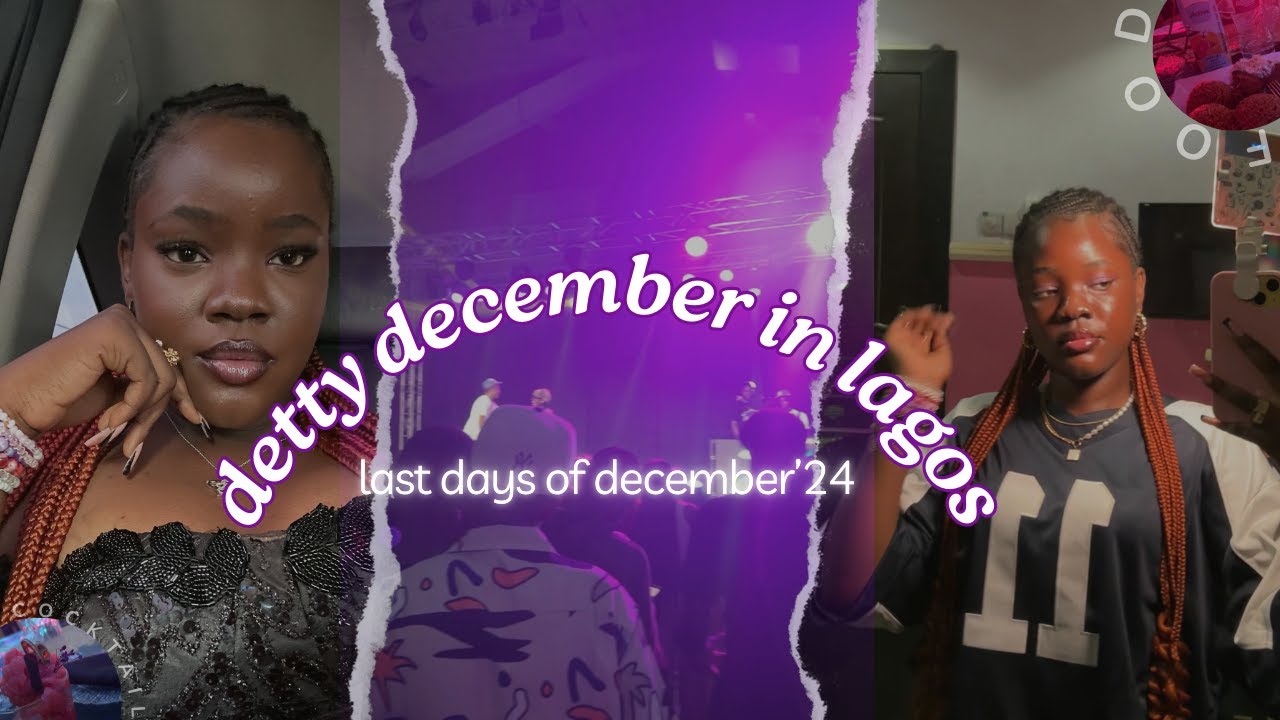 a not so DETTY DECEMBER VLOG|| parties, shopping, spending time w family!!! NIGERIAN TEEN YOUTBER ✩