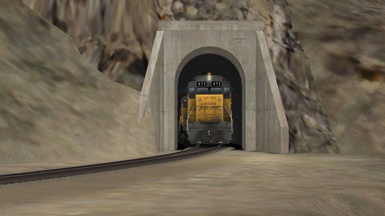 Open Rails - Feather River local freight