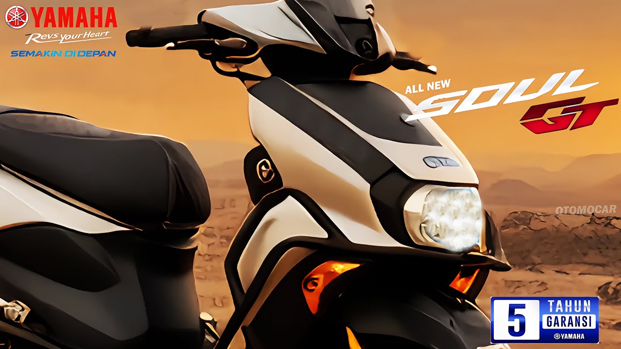HEBOH 🔥 YAMAHA LUNCURKAN SKUTIK BARU | ALL NEW YAMAHA SOUL GT FUTURE VERSION