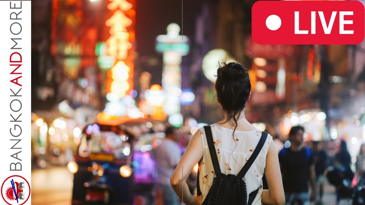 🔴 LIVE from BANGKOK | Nighttime Shopping at Bobae Market