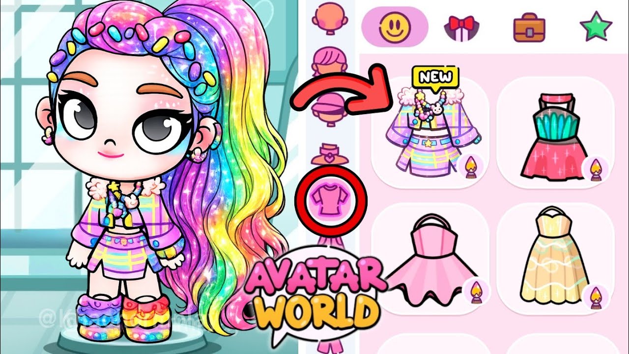 NEW!✨UNLOCK HUNTRIX RUMI RAINBOW 🌈 OUTFITS COLLECTION SECRETS IN AVATAR WORLD 🌎  PAZU 