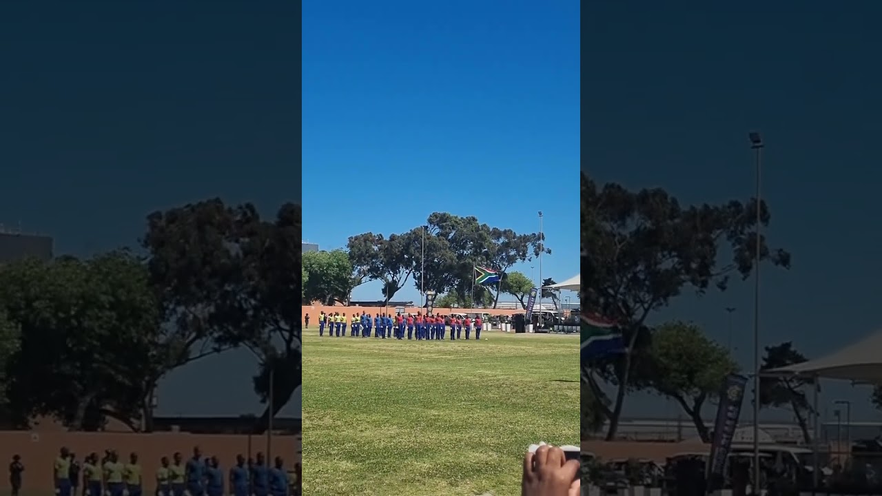Had the great 👍 time @ SAPS Academic Bishop Lavis Training College Cape town Passing Parade