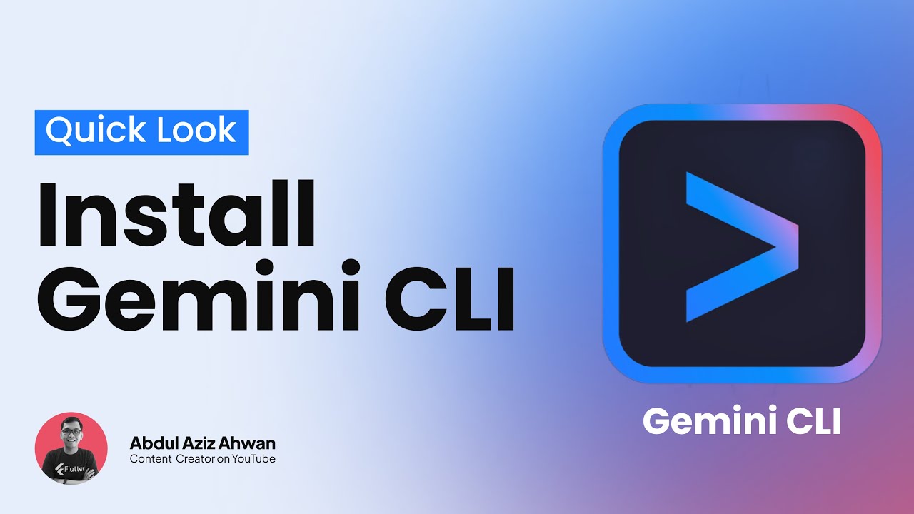 Quick Look and Install Gemini CLI - Open Source AI Agent Brings the Power of Gemini