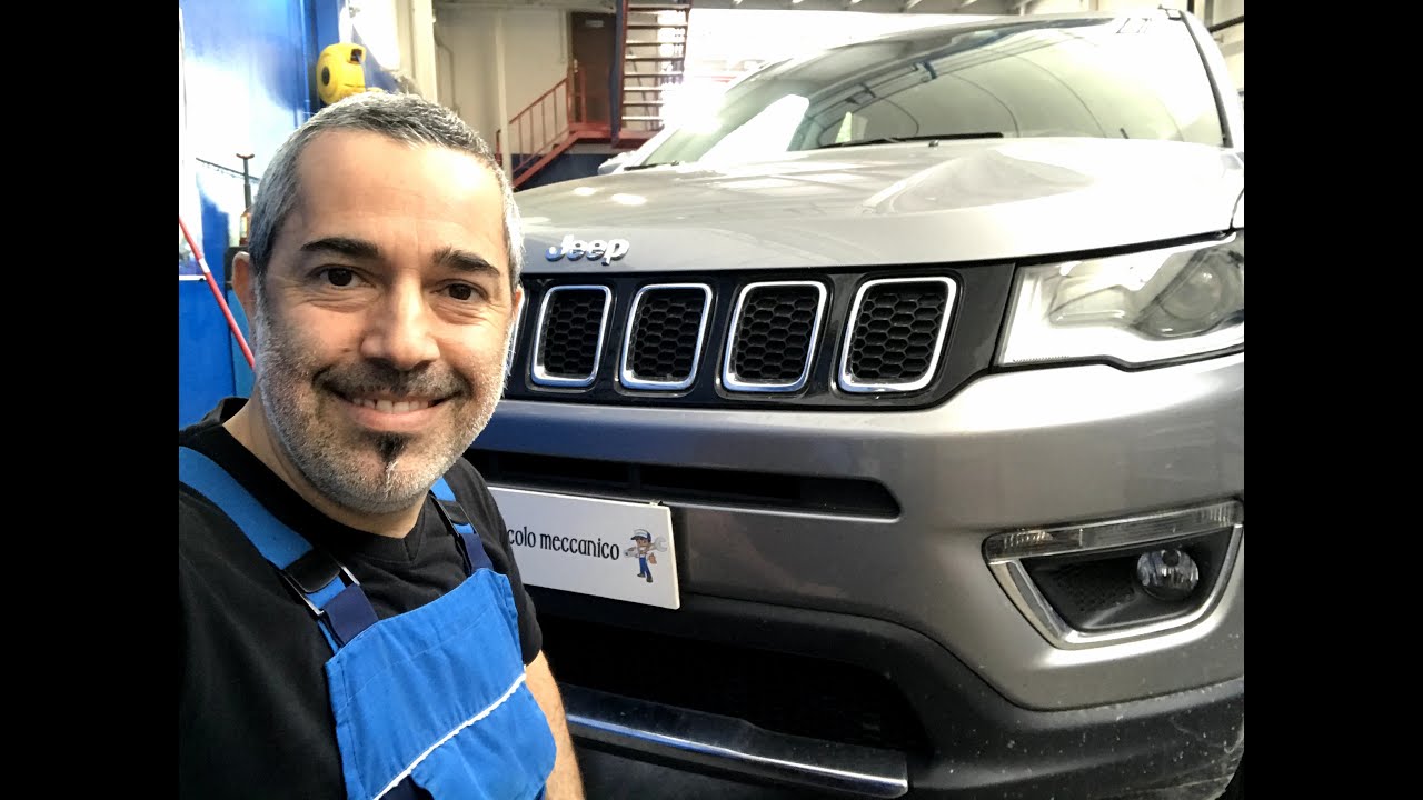 Jeep Compass sostituzione pastiglie freni ant.