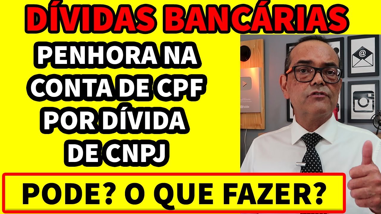 PENHORA DE DINHEIRO NA CONTA DE CPF POR DÍVIDA DE CNPJ. É POSSÍVEL?