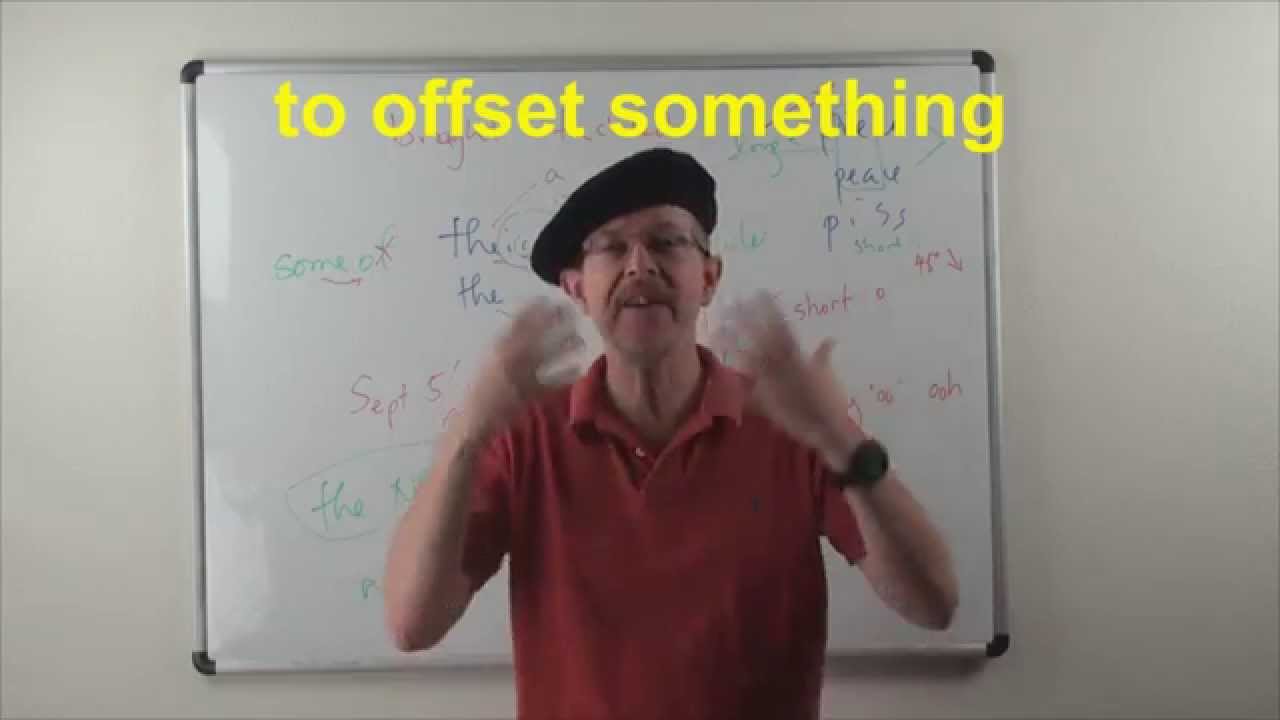 Learn English: Daily Easy English 0831: to offset