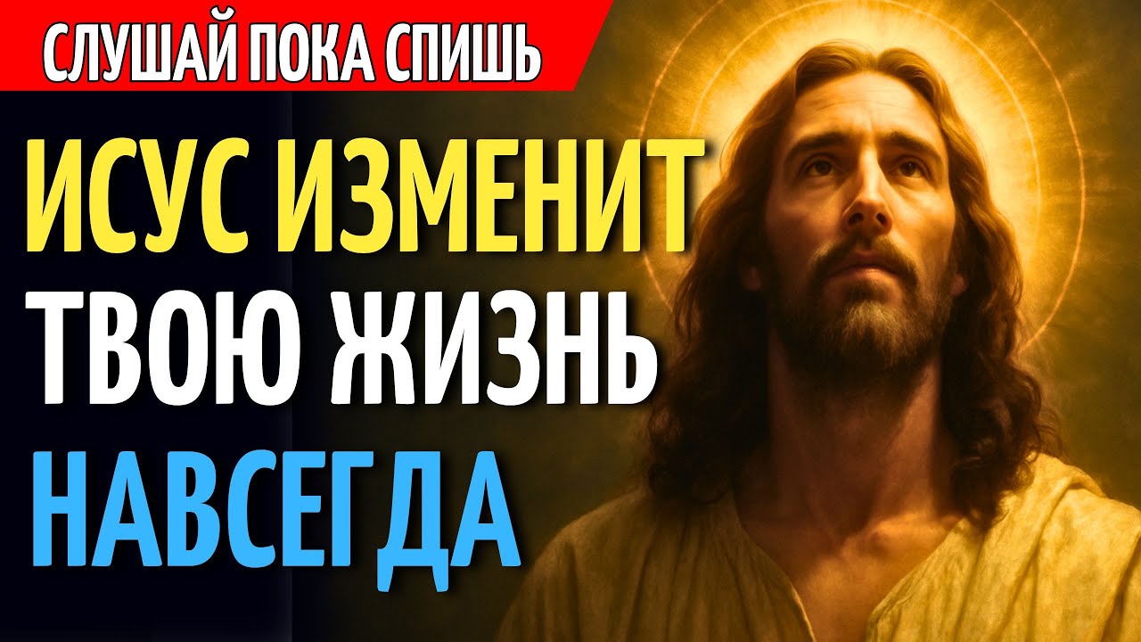 ПОКА ТЫ СПИШЬ, ИИСУС ПРЕОБРАЖАЕТ ТВОЮ ЖИЗНЬ | Ночная Молитва С Исцеляющей Силой