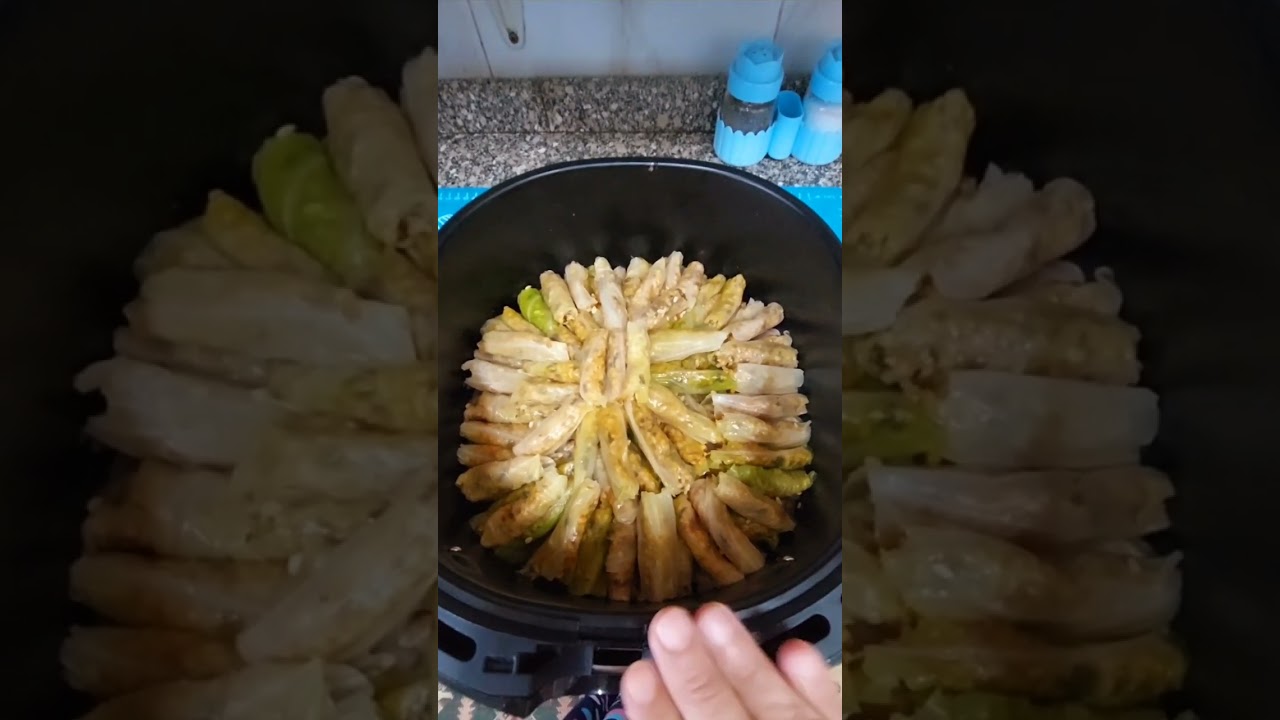 محشى بالفراخ فى القلاية الهوائية كينوود 💃