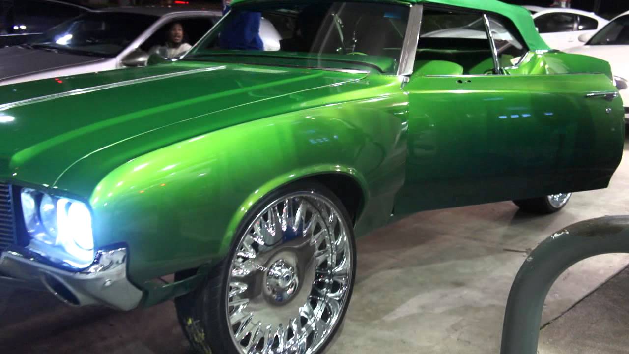 SLIME GREEN CUTLASS VERT !! WANGING SO HARD!!