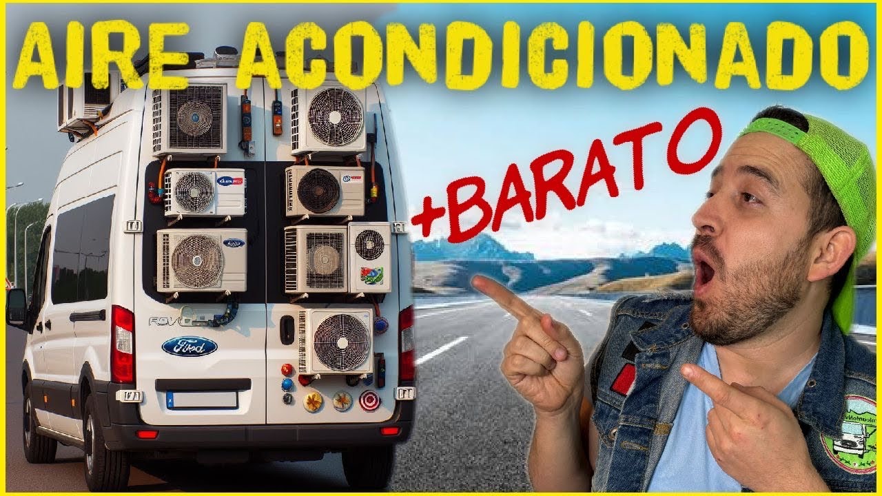 🔥Aire Acondicionado para Casa Rodante - Muy Barato 🚐❄️