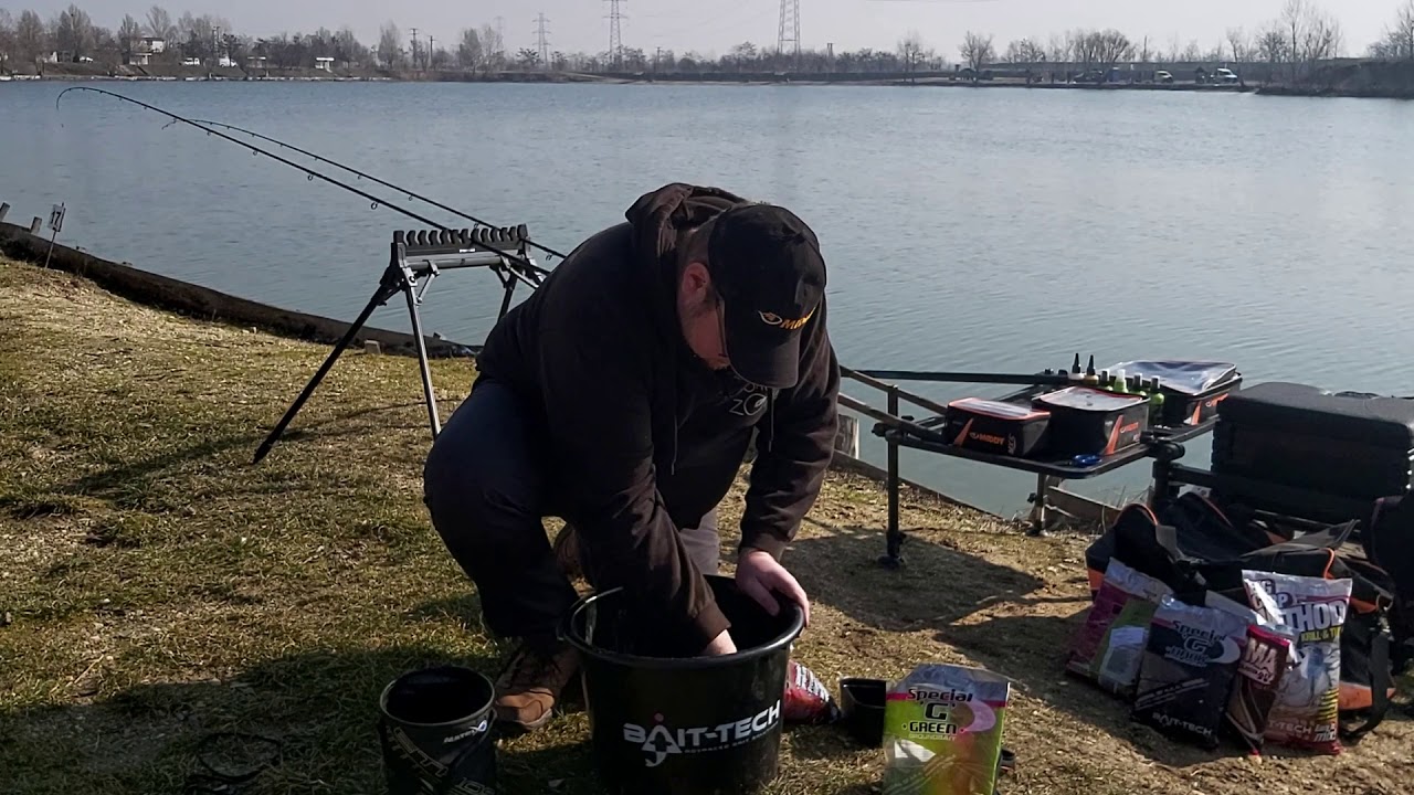 Bait-Tech method feeder tippek: Special G Green panír Sticky pelletre