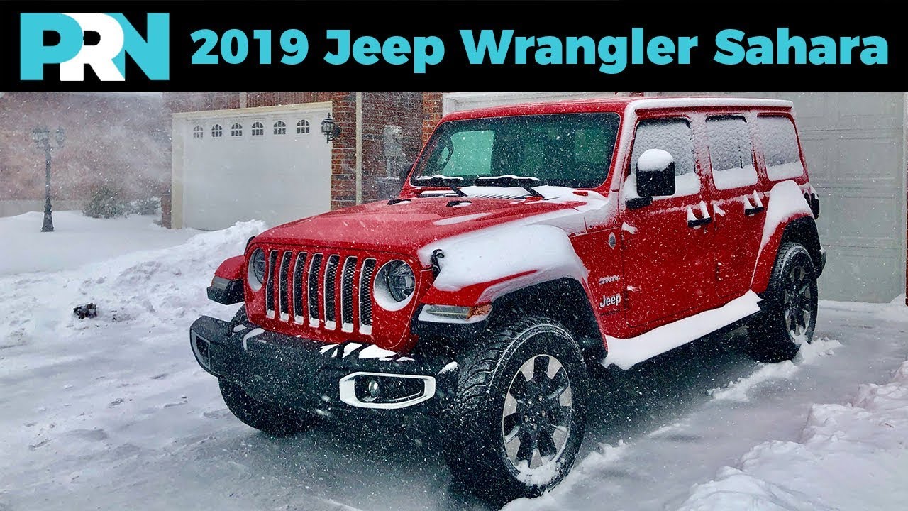 Snow Storm in Toronto | 2019 Jeep Wrangler Unlimited Sahara Review