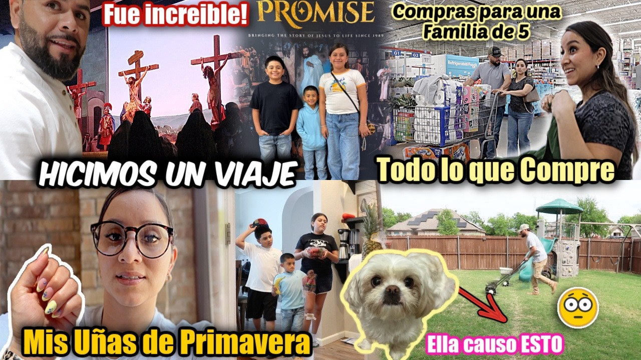 &iexcl;Viajamos para esto&hellip;y termin&oacute; siendo INCRE&Iacute;BLE😱✨Compras para Familia de 5 &iexcl;MI MASCOTA HIZO ESTO! 🐩😩