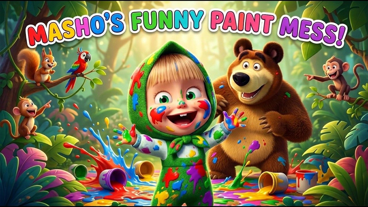 Kids Can’t Stop Laughing 😂 | Masha’s Funny Forest Story