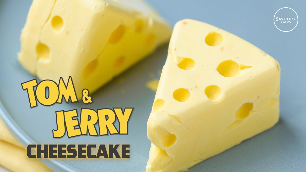 JERRY CHEESECAKE - Bánh Pho Mai Tom & Jerry
