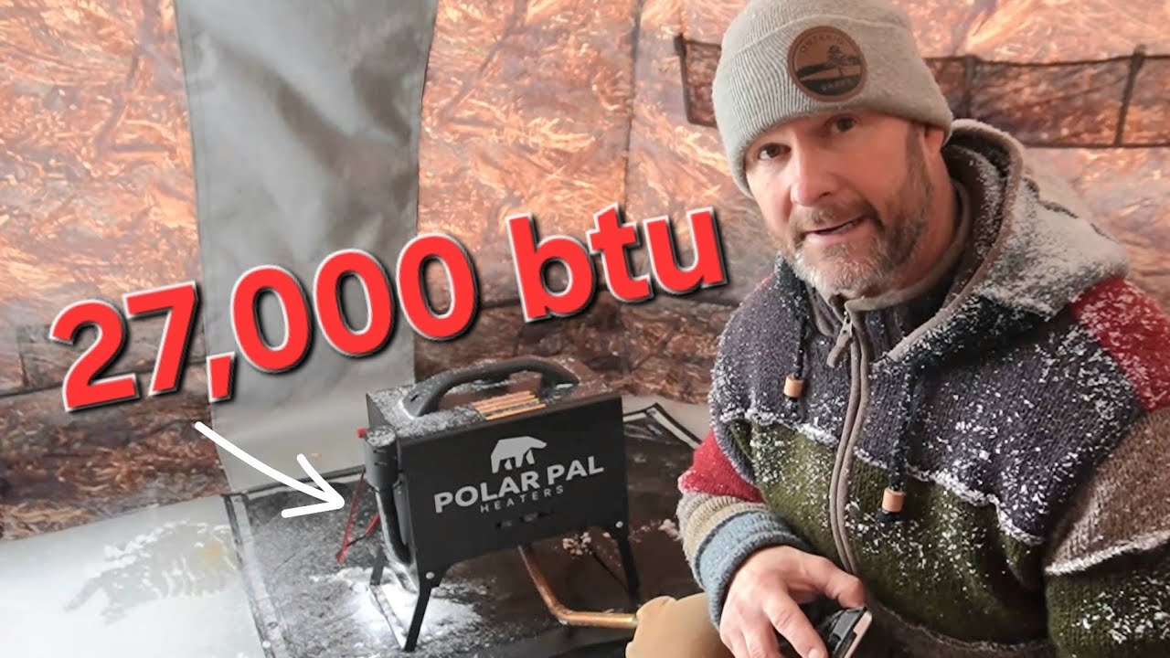 Дизельный обогреватель Polar Pal в режиме «Лед» — действительно ли он согревает?
