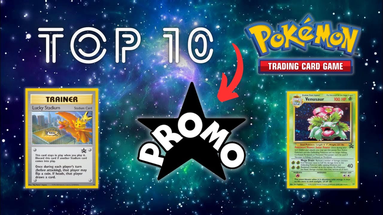 The 10 Most EXPENSIVE WoTC Black Star Promo Pokemon Cards ⭐️ #top10 #pokemon #wotc