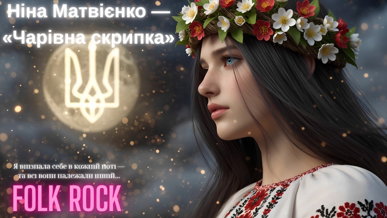 Ніна Матвієнко — Чарівна скрипка | Folk Rock | Ukrainian Music 🇺🇦