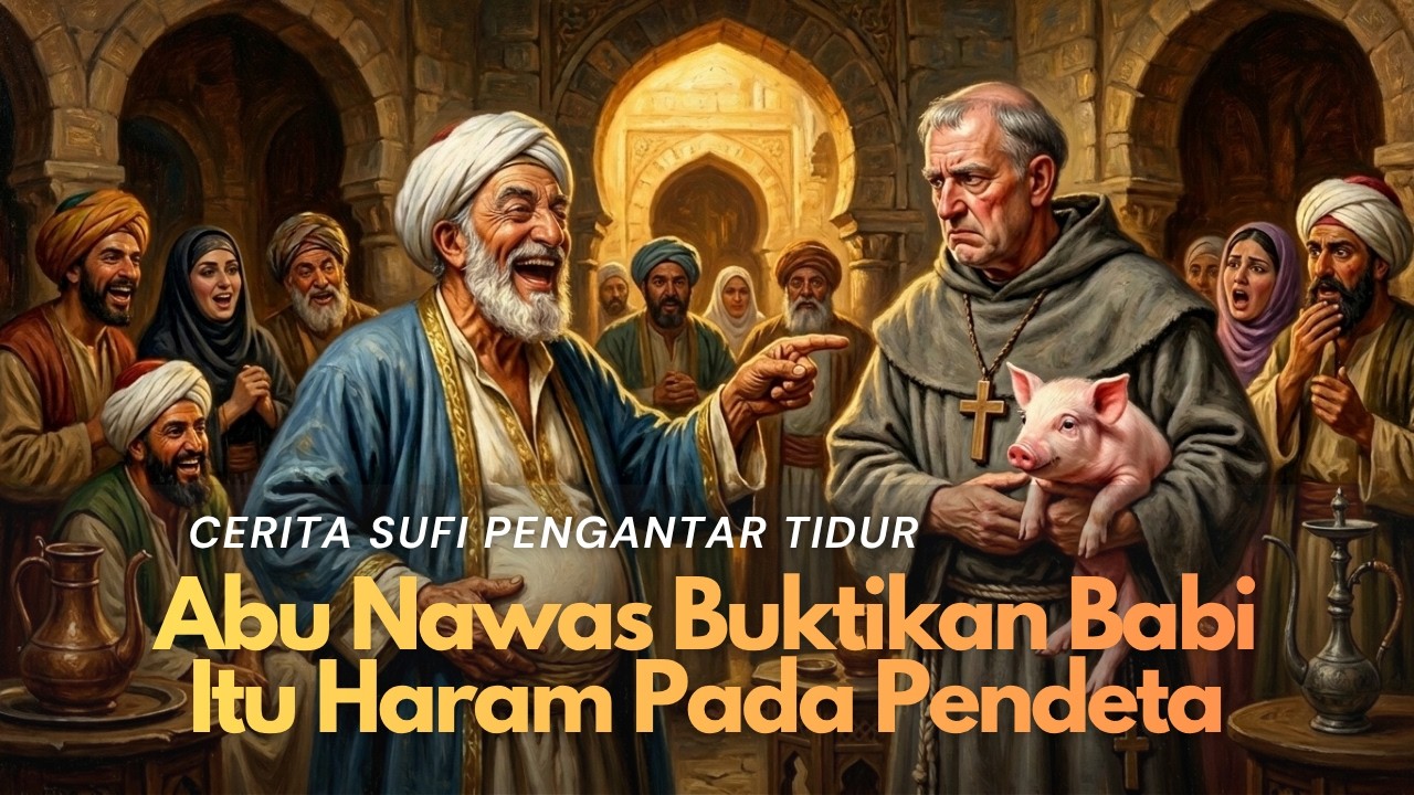 GILA! Begini Cara Abu Nawas Membuktikan Babi Haram kepada Pendeta