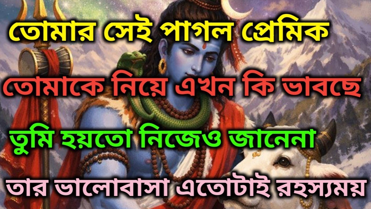 🔱⚜️তোমার সেই প্রেমিক খুব কাছ থেকে দেখছে...।আজকের ইউনিভার্স বার্তা।🕉️ মহাদেবের কৃপা #shivshakti 
