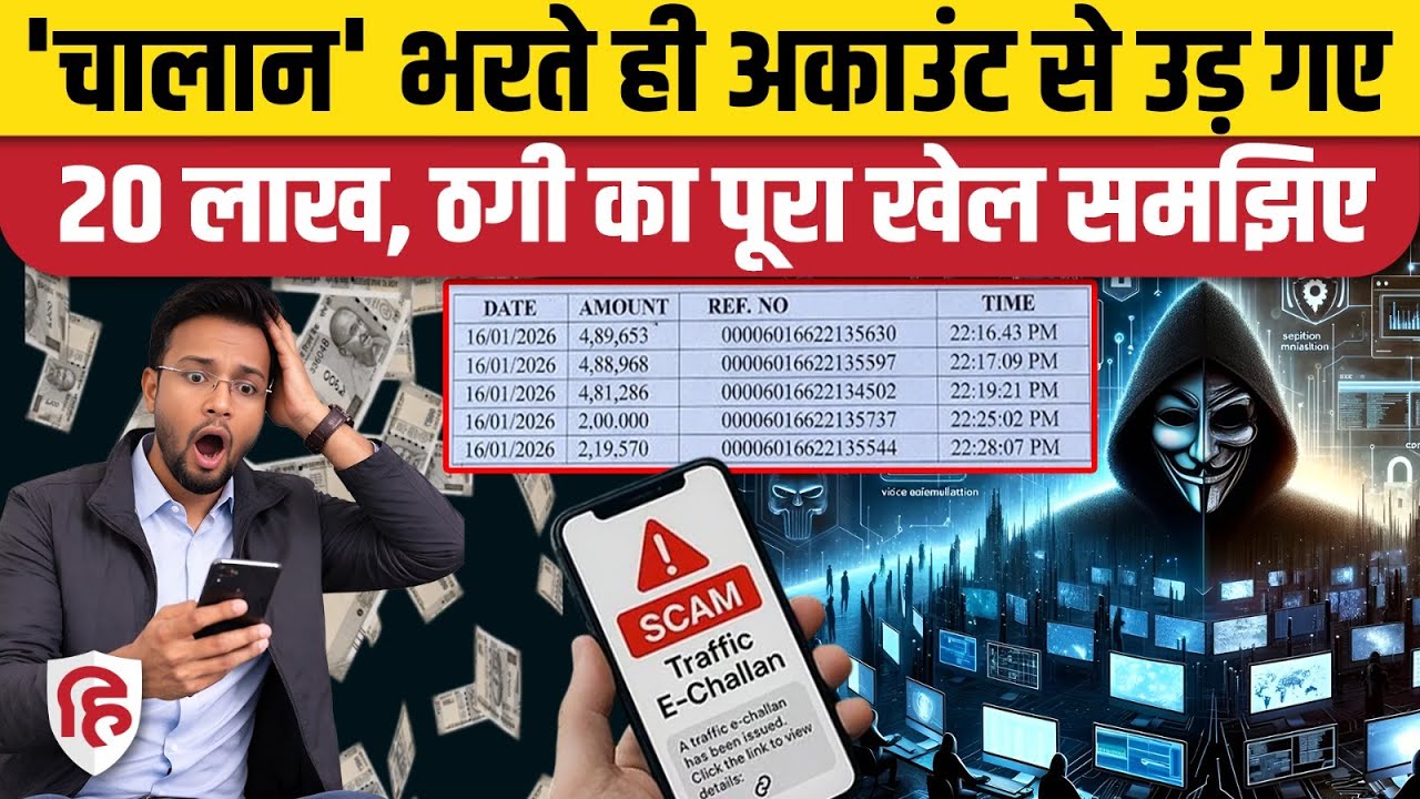E Challan Scam WhatsApp Explained: RTO Challan की आड़ में कैसे होती है ठगी? Online Bank Fraud