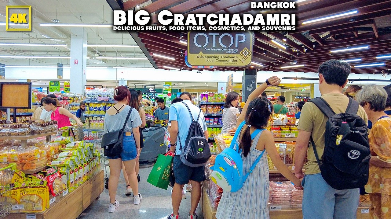 BIG C RATCHADAMRI / Popular super market tourists in Bangkok(August 26, 2024)