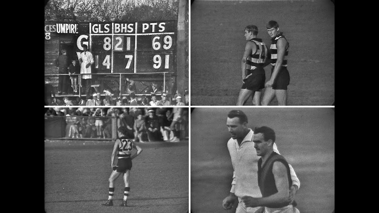 FOUND: Channel 9's last quarter - Round 4 1964 Geelong v Essendon,  Kardinia Park. (36mins)