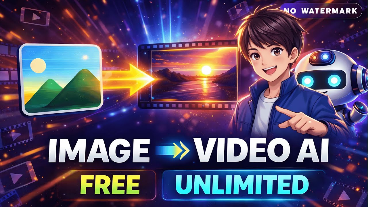FREE & UNLIMITED 🔥  Image To Video Generation Ai 🤯 | Ai Video Kaise Bnaye?