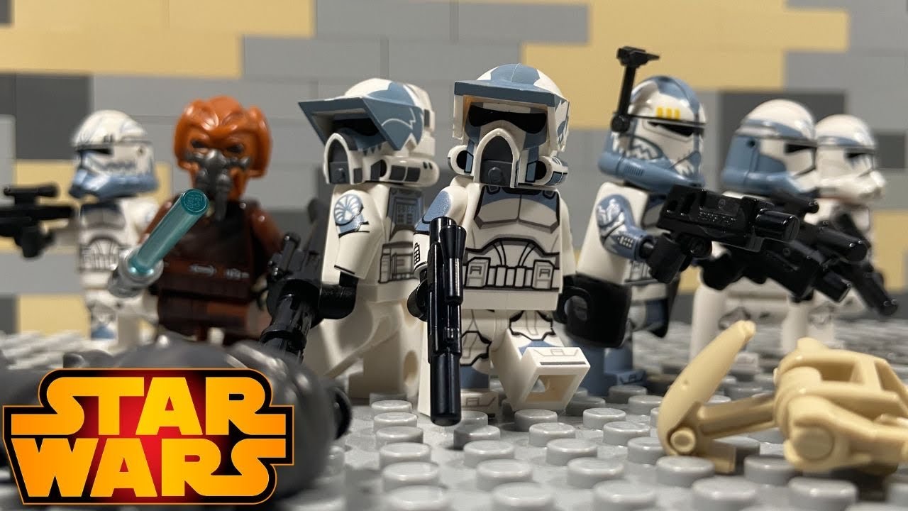 Необходимость - Волчья стая, часть первая - Lego Star Wars: The Clone Wars (покадровая съёмка)
