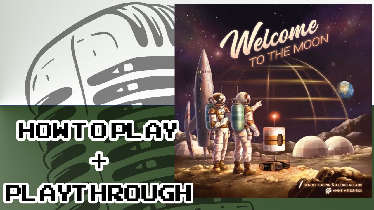 How to Play Welcome To The Moon and Playthrough | Solo | Adventure 1
