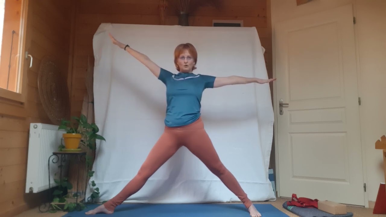 Utthita Trikonasana le triangle - Posture Yoga Iyengar